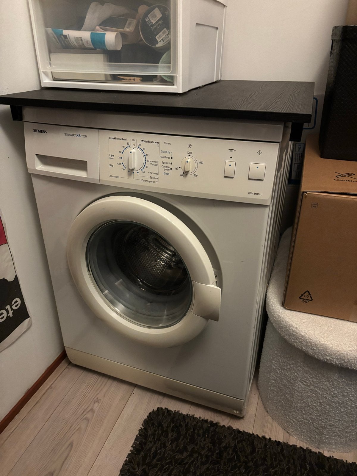Siemens Siwamat XB 1260 Wasmachine - Voorlader, Witgoed en Apparatuur, Wasmachines, Ophalen, Gebruikt, Voorlader, 85 tot 90 cm