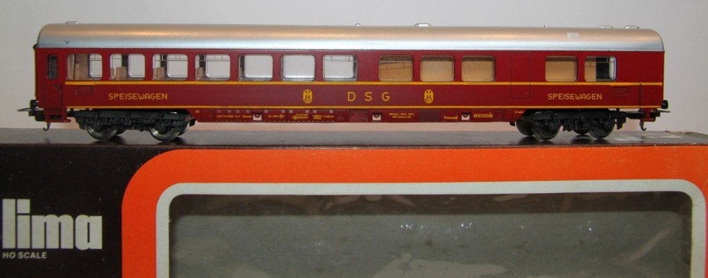 Lima 3003 DSG Speisewagen, Gebruikt, Gelijkstroom, Wagon, Ophalen of Verzenden