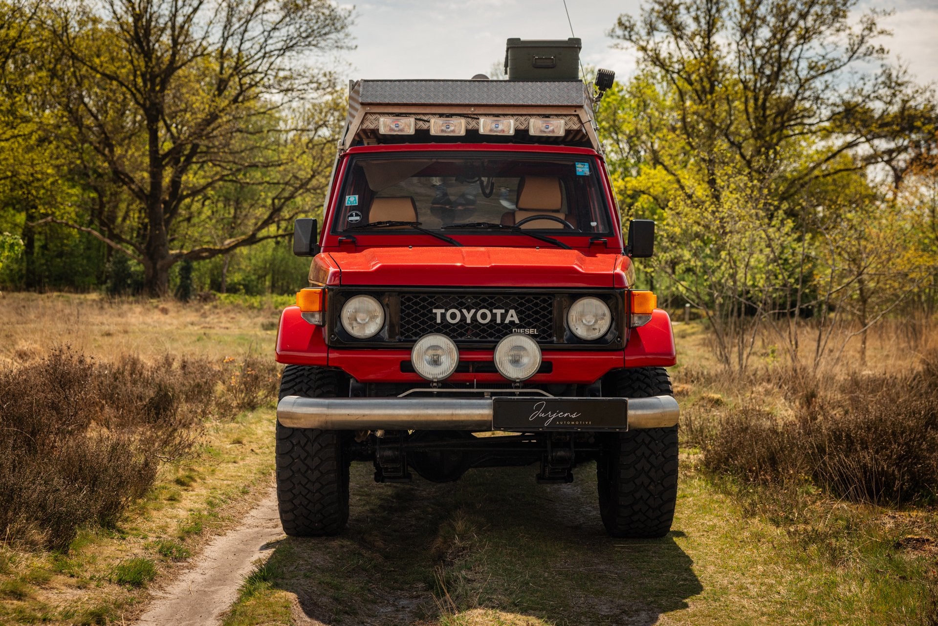 Toyota Land Cruiser BJ75 3.4 3B Diesel 4x4 Expedition Camper, Auto's, 2745 kg, 4 cilinders, Vierwielaandrijving, SUV of Terreinwagen