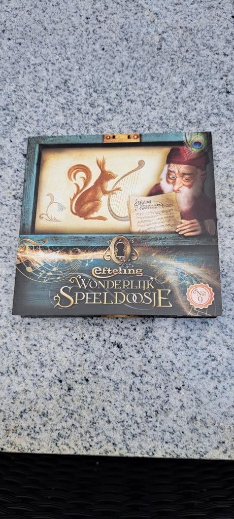 Efteling CD Wonderlijk speeldoosje Nummer 9, Ophalen of Verzenden, Overige typen