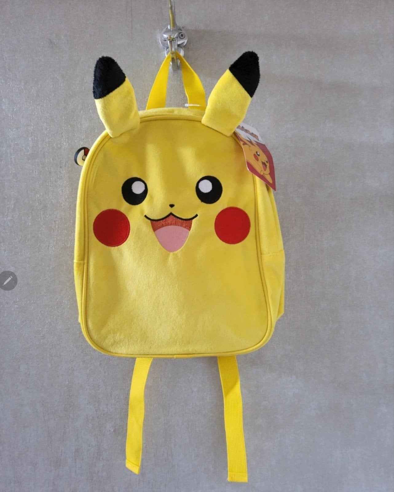 pokemon pikachu rugtas geel, Sieraden, Tassen en Uiterlijk, Tassen | Rugtassen, Ophalen of Verzenden, Nieuw, Overige merken, 30 tot 45 cm