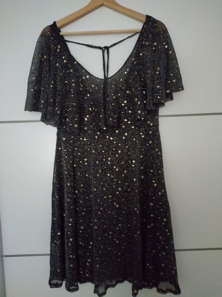 Jurk JCL, Kleding | Dames, Maat 38/40 (M), Verzenden, Zwart, Zo goed als nieuw