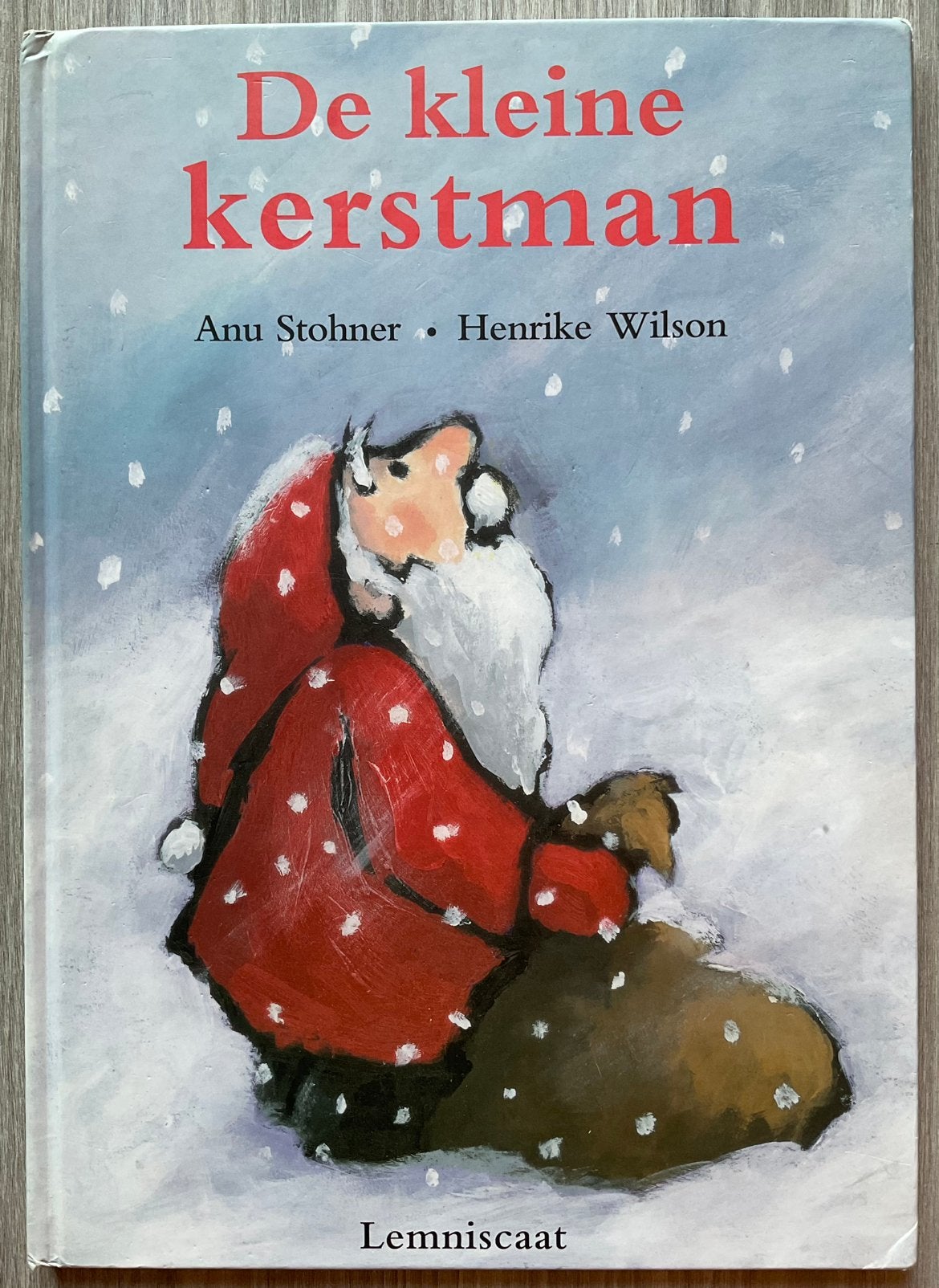 XL formaat DE KLEINE KERSTMAN - Anu Stohner, Ophalen of Verzenden, Gelezen
