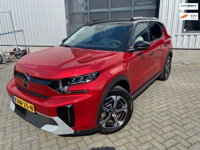 Citroen C3 AIRCROSS Max 113pk 44 kWh Comfort Range 3 fasen, Auto's, Citroën, Gebruikt, 303 km, 44 kWh, Grijs