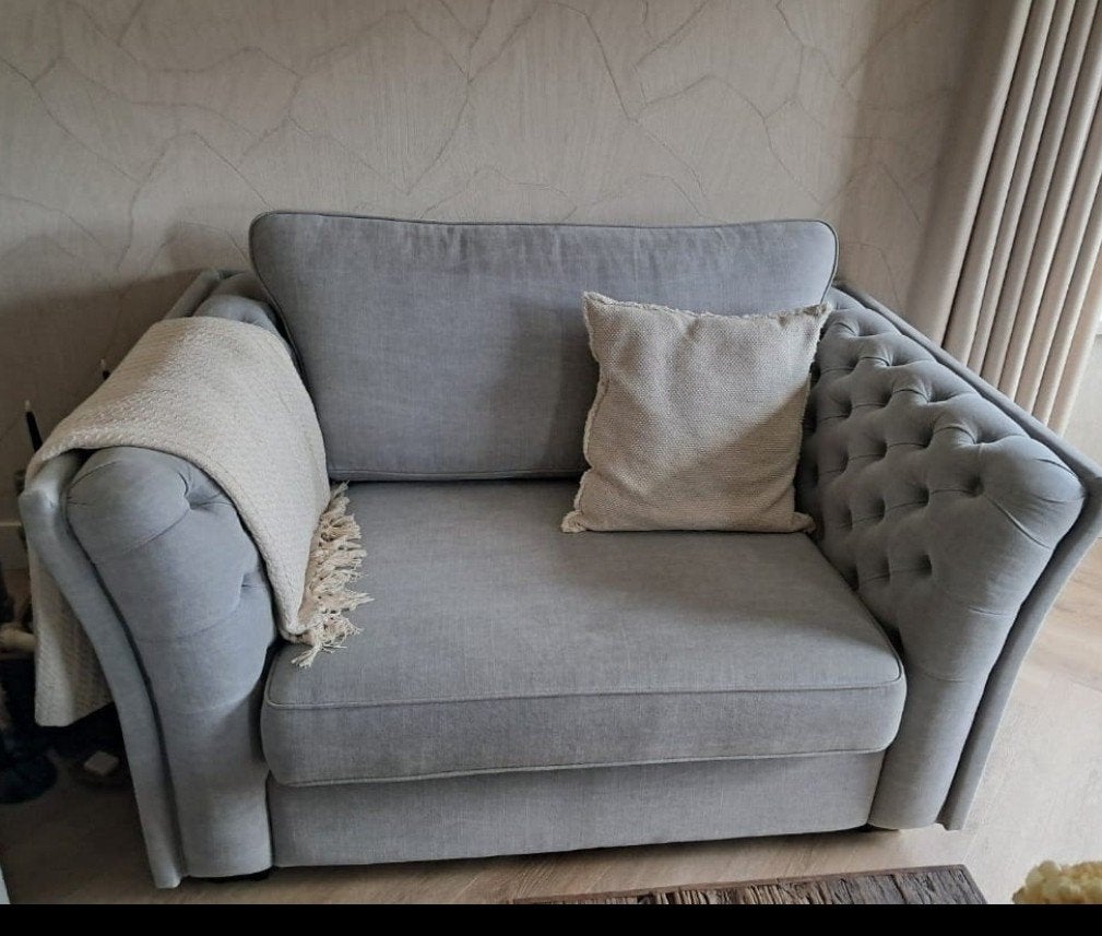 Olav Home Bank/Loveseat (Queen) - 142cm, Ophalen, Modern, Comfortabel, Zo goed als nieuw, Stof