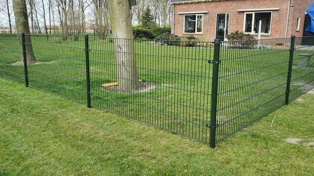 75 meter dubbelstaafmat hekwerk, hoogte 120 centimeter!, Ophalen, S, Nieuw, Dubbelstaafmat hekwerk