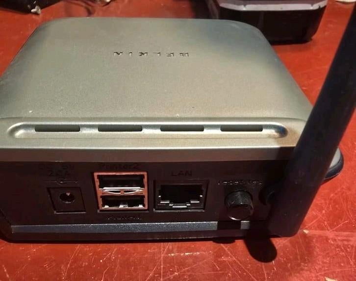 Belkin Wireless USB Print Server F1UP0001, Ophalen of Verzenden