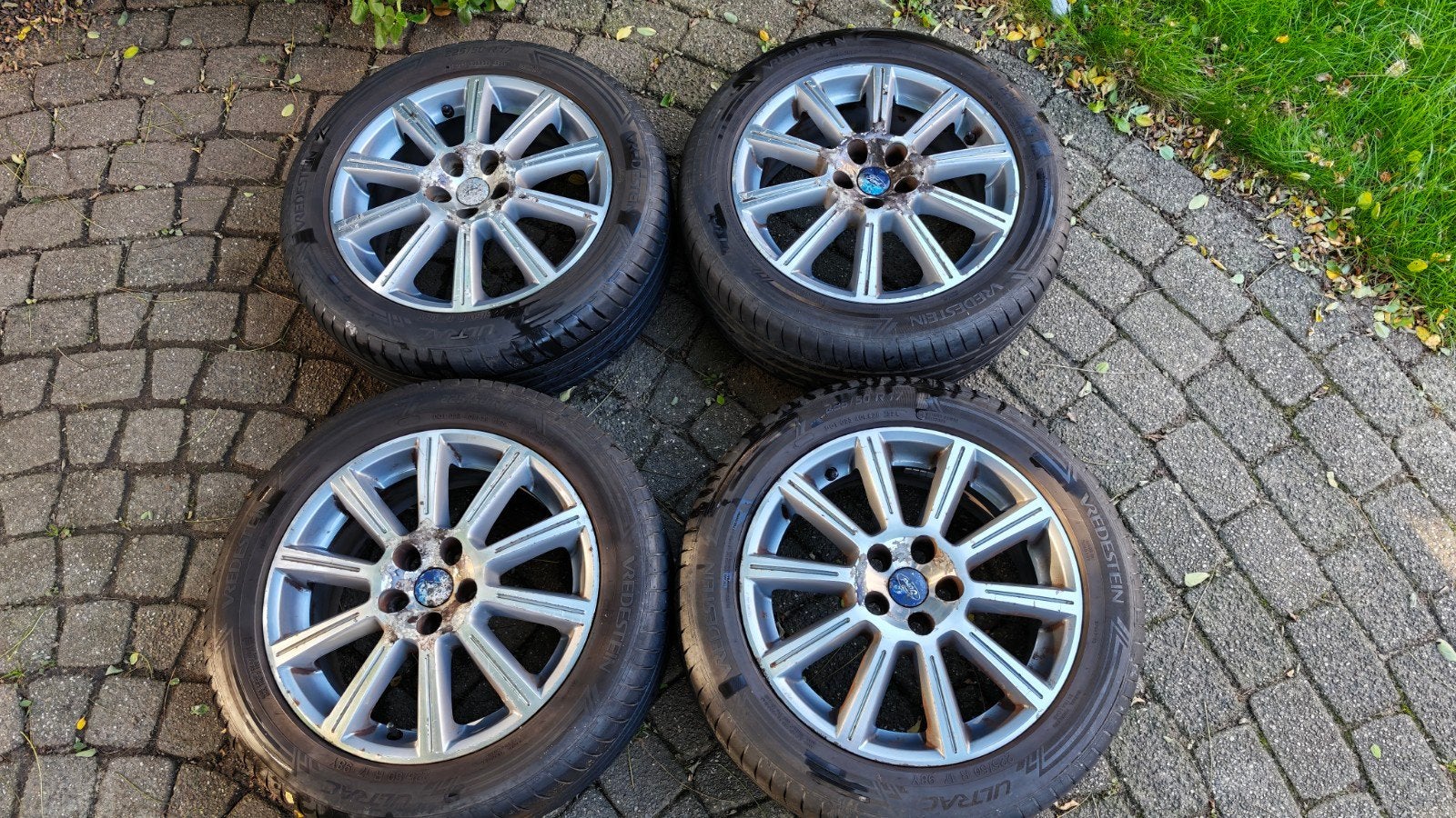 Ford S-Max velgen steek 5x108 met goede banden 225/50-17, Auto-onderdelen, Ophalen, Gebruikt, Banden en Velgen, 17 inch