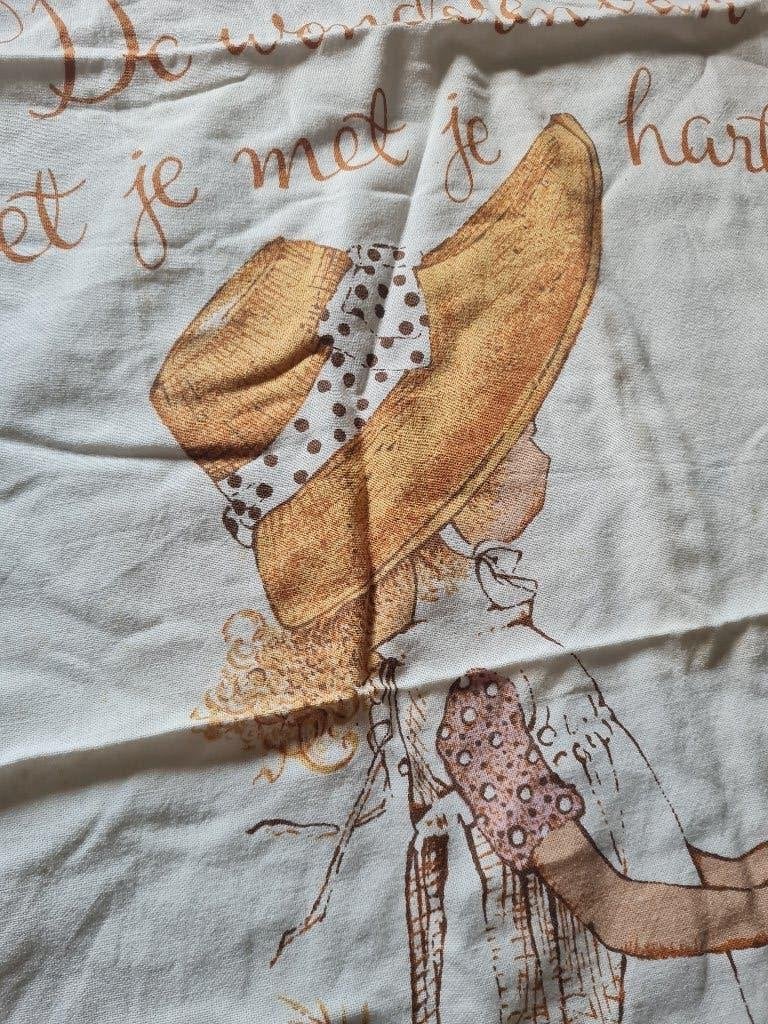 doek voor handdoeken rek in de keuken Holly Hobbie, Heikant 21 Kaatsheuvel, Overige typen, Belle Vieille Brocante, Ophalen of Verzenden