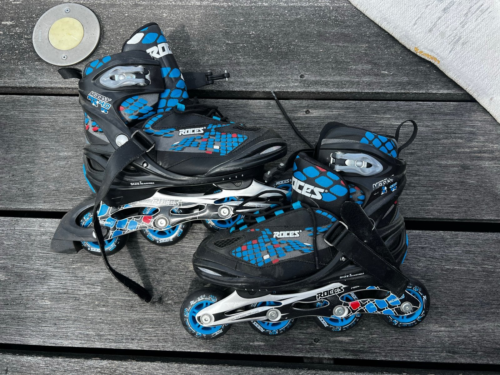 Roces Inline Skates - Verstelbaar en Zo Goed als Nieuw, Verstelbaar, Kinderen, Roces, Ophalen of Verzenden
