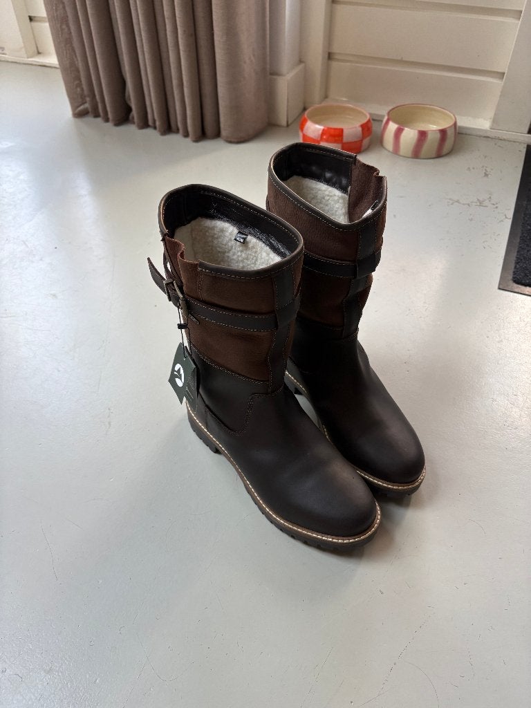 NIEUWE Travelin' Outdoor leren laarzen maat 43, Bruin, Boots, Nieuw, Ophalen of Verzenden