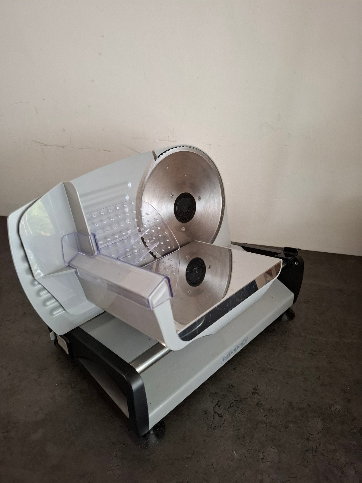 Heinrich's HMA 8704 Universele Snijmachine, Ophalen of Verzenden, Zo goed als nieuw, Snijmachine, Wit