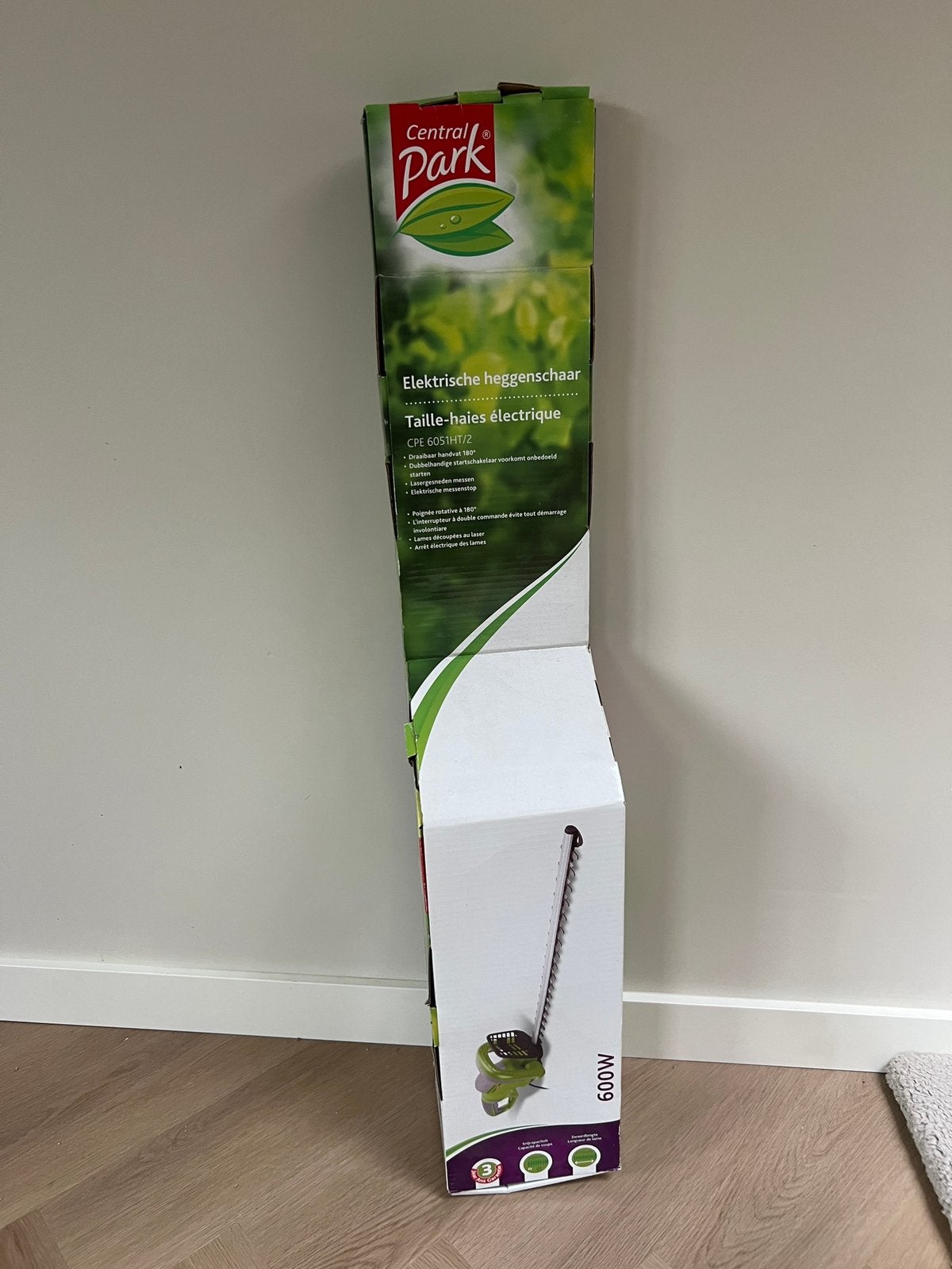 Central Park elektrische heggenschaar CPE 6051HT/2 – zgan, Ophalen, Zo goed als nieuw, Elektrisch