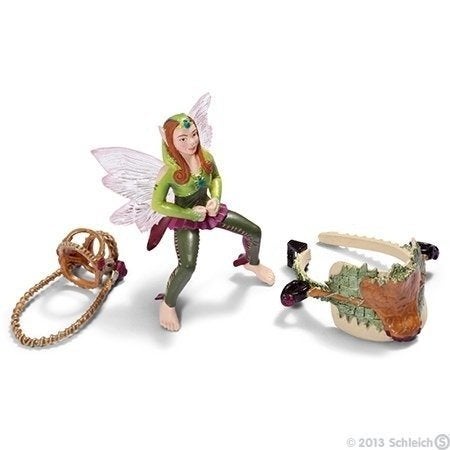 Schleich 42109 elvenrijset, Verzamelen, Poppetjes en Figuurtjes, Verzenden, Zo goed als nieuw