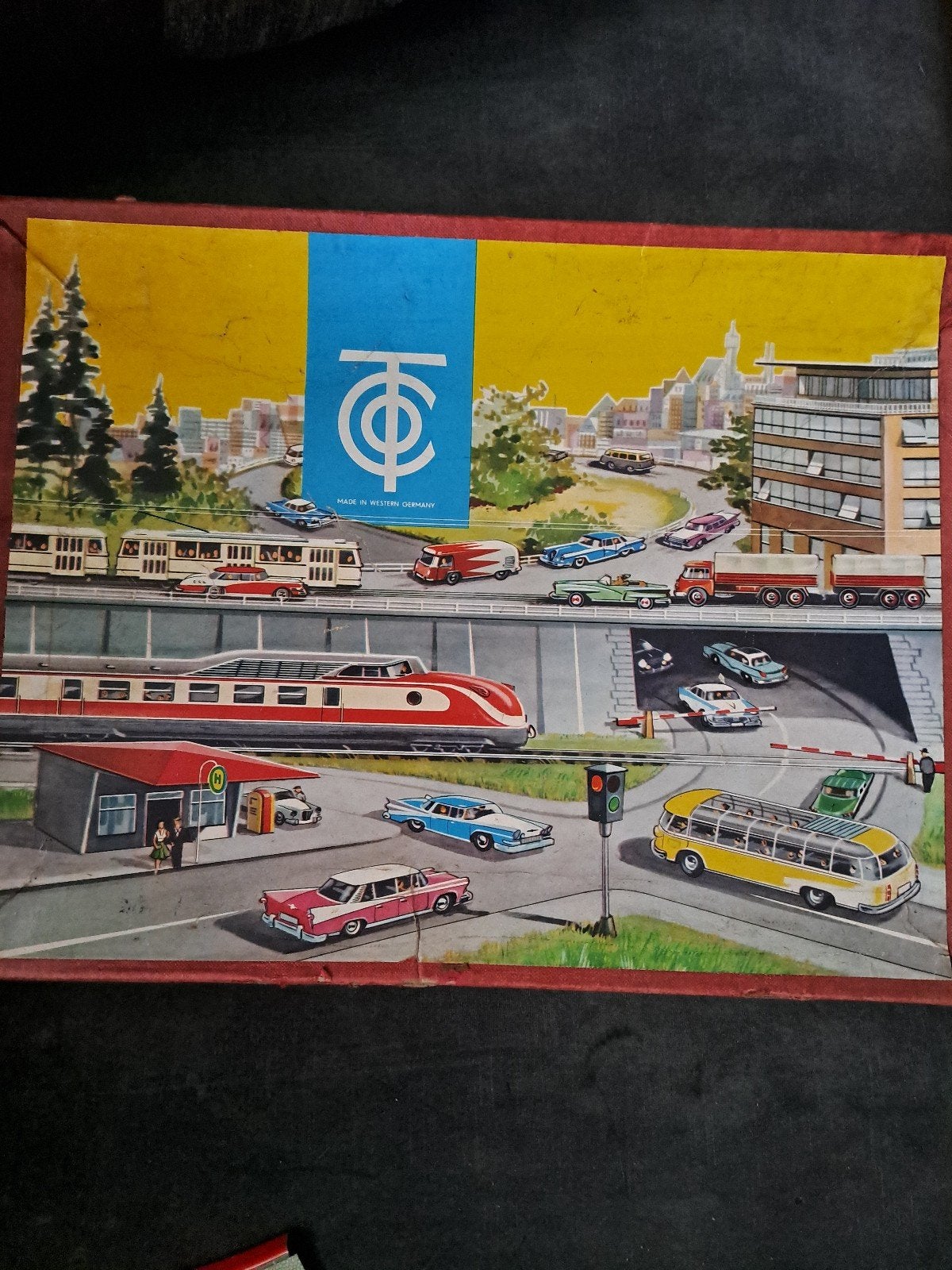 vintage autobaan tippco, Ophalen of Verzenden, Gebruikt, Overige