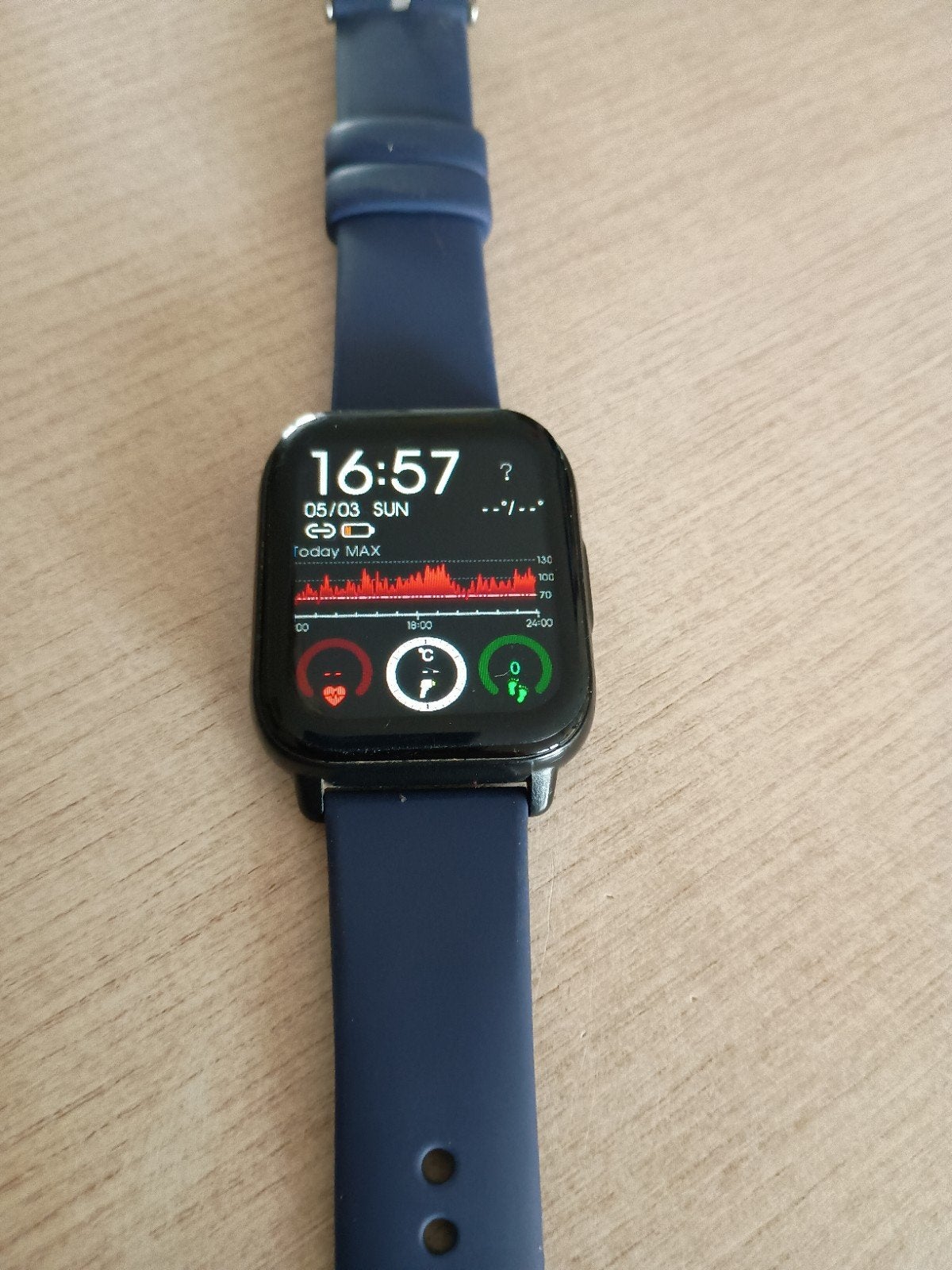 Gard Pro HS2 Health Smartwatch - Blauw, Ophalen, Blauw, Zo goed als nieuw, Gard Pro