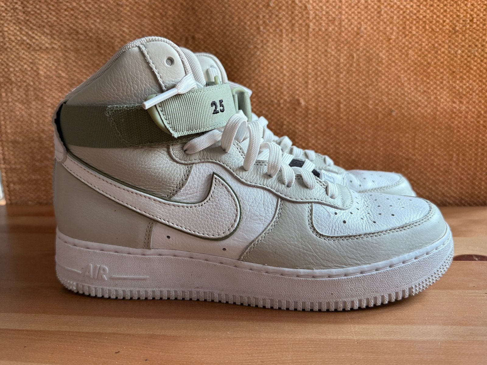 Nike Air Force 1, High maat 40.5 custom, Ophalen of Verzenden, Zo goed als nieuw, Overige kleuren, Sneakers of Gympen