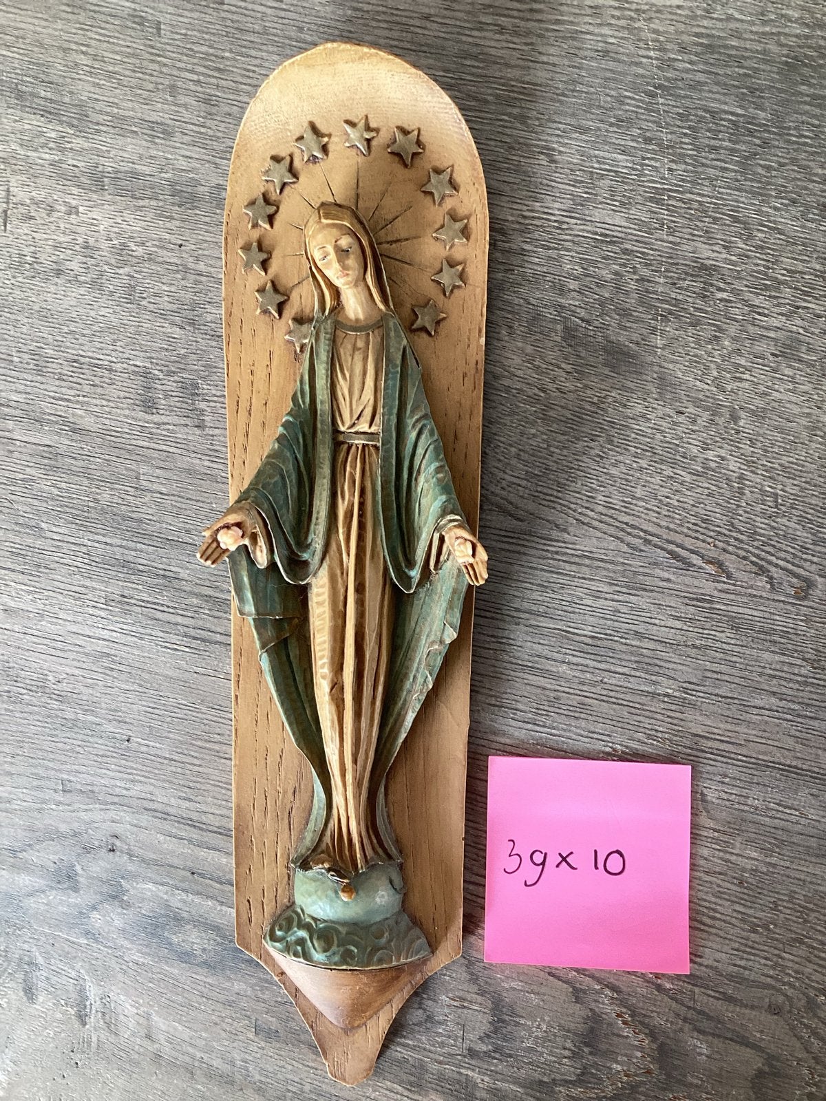 Vintage Mariabeeld - Religieuze kunst, Ophalen of Verzenden