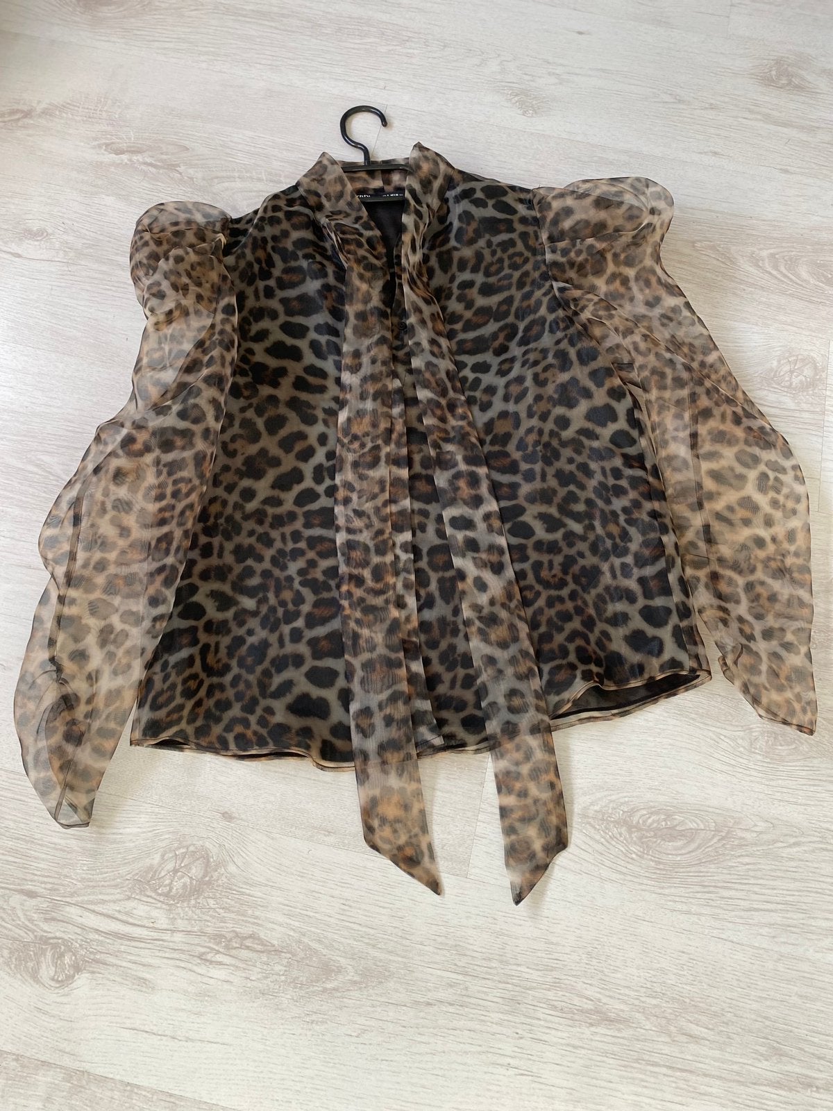 Blouse | ZARA | panter | maat 36 | maat S, Ophalen of Verzenden, Nieuw, Maat 36 (S), Meerkleurig