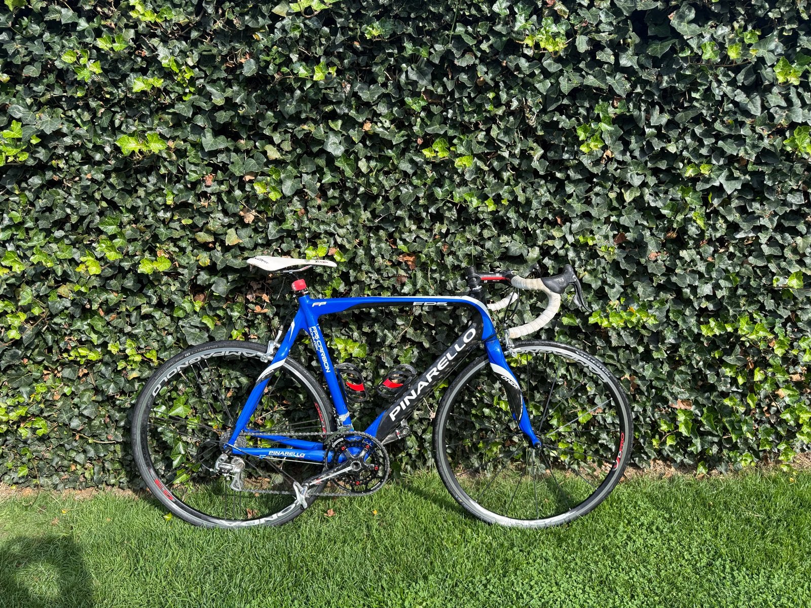 Pinarello FP5 Carbon racefiets - Framemaat 55, Fietsen en Brommers, Gebruikt, Carbon, Velgrem, Meer dan 20 versnellingen