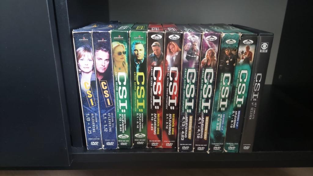 CSI Las Vegas Seizoen 1 t/m 6 op DVD, Vanaf 12 jaar, Ophalen of Verzenden, Gebruikt, Actie en Avontuur