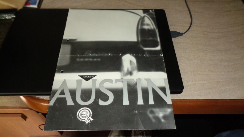 Folder  AUSTIN  MODELLEN, Verzenden, Gelezen, Overige merken