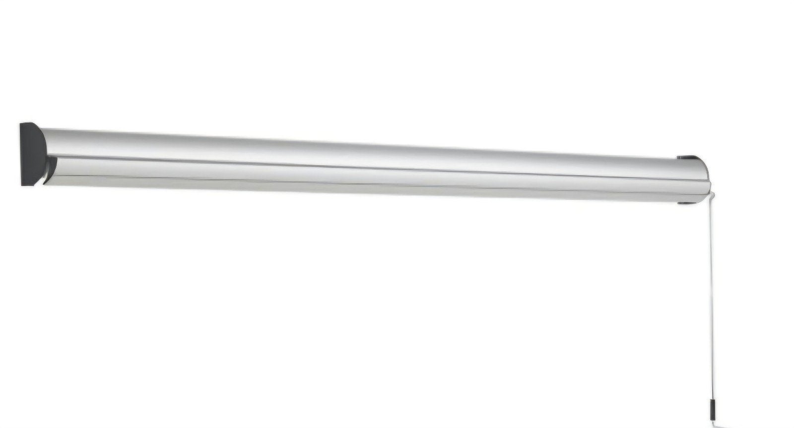 Knikarmscherm - Blauw/Wit gestreept - 300 cm breed, Ophalen, Gebruikt, 150 tot 300 cm, 250 cm tot 450 cm