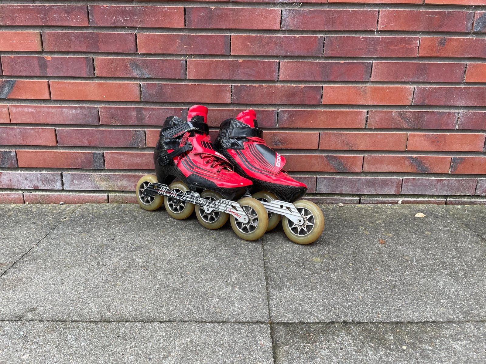 Inline skates 4 wieltjes, Ophalen, Gebruikt