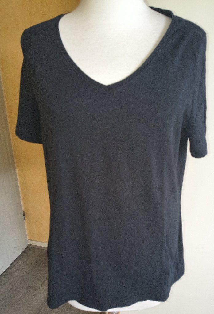 zgan Hema zwart shirtje maat XL, Kleding | Dames, T-shirts, Zwart, Maat 46/48 (XL) of groter, Ophalen of Verzenden, Zo goed als nieuw