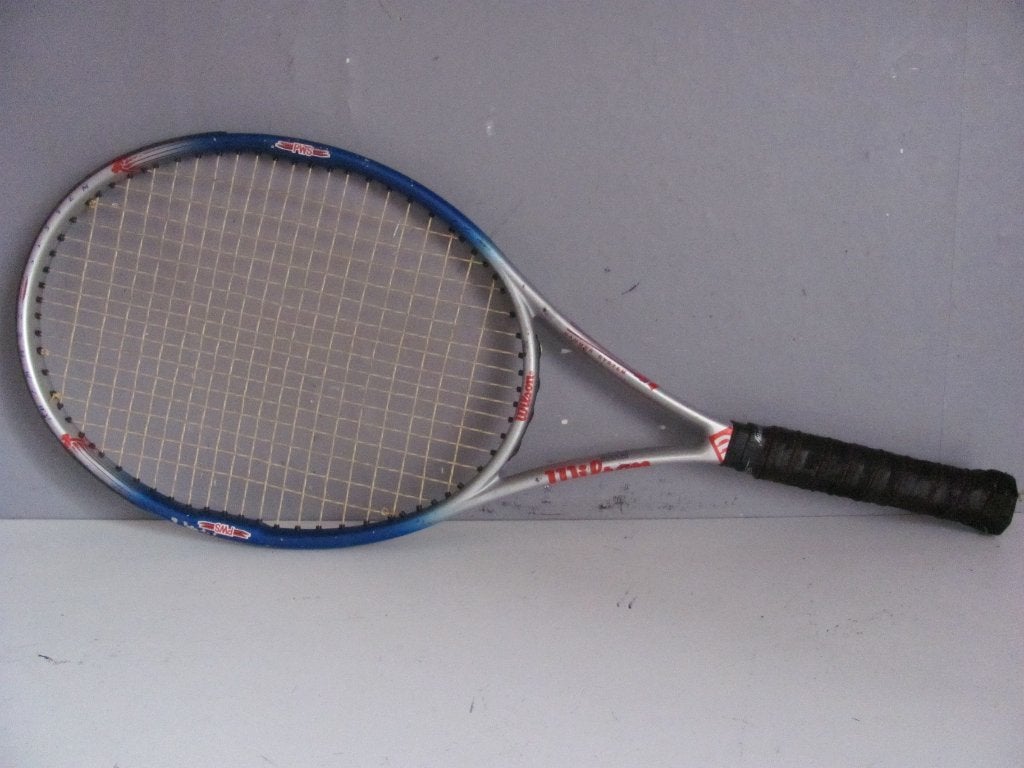 Tennisracket van Wilson the hammer 7.7, Sport en Fitness, Tennis, Ophalen of Verzenden, Zo goed als nieuw, Wilson, Racket