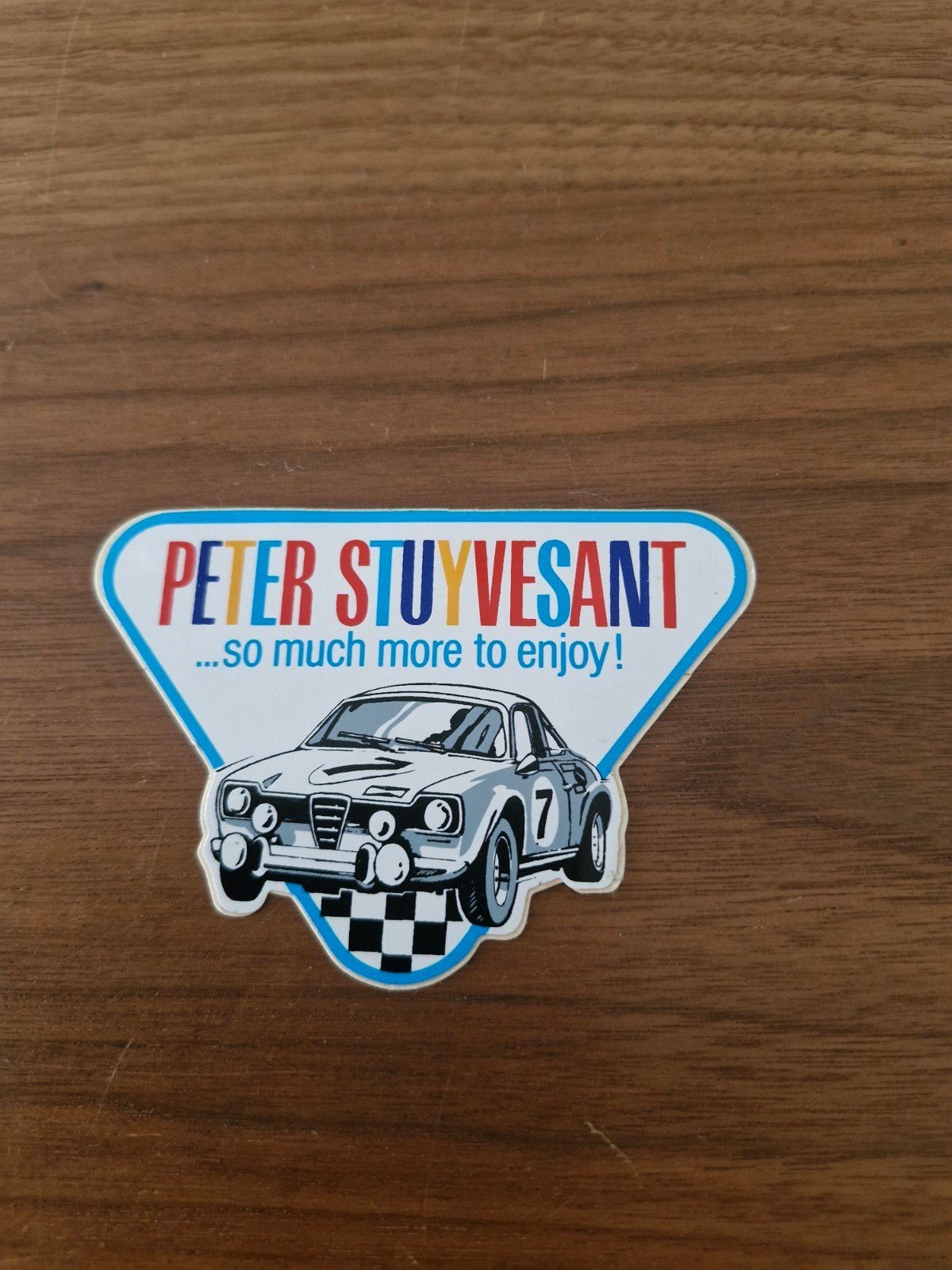 859 Peter Stuyvesant Sticker - Klassieke Auto (10x7 cm), Ophalen of Verzenden, Nieuw, Sticker