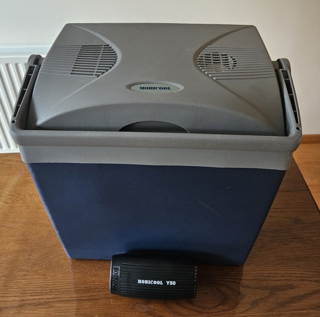 Mobicool Koelbox (12V) + Y50 Adapter (230V) - Complete Set!, Ophalen of Verzenden, Gebruikt, Koelbox, Elektrisch