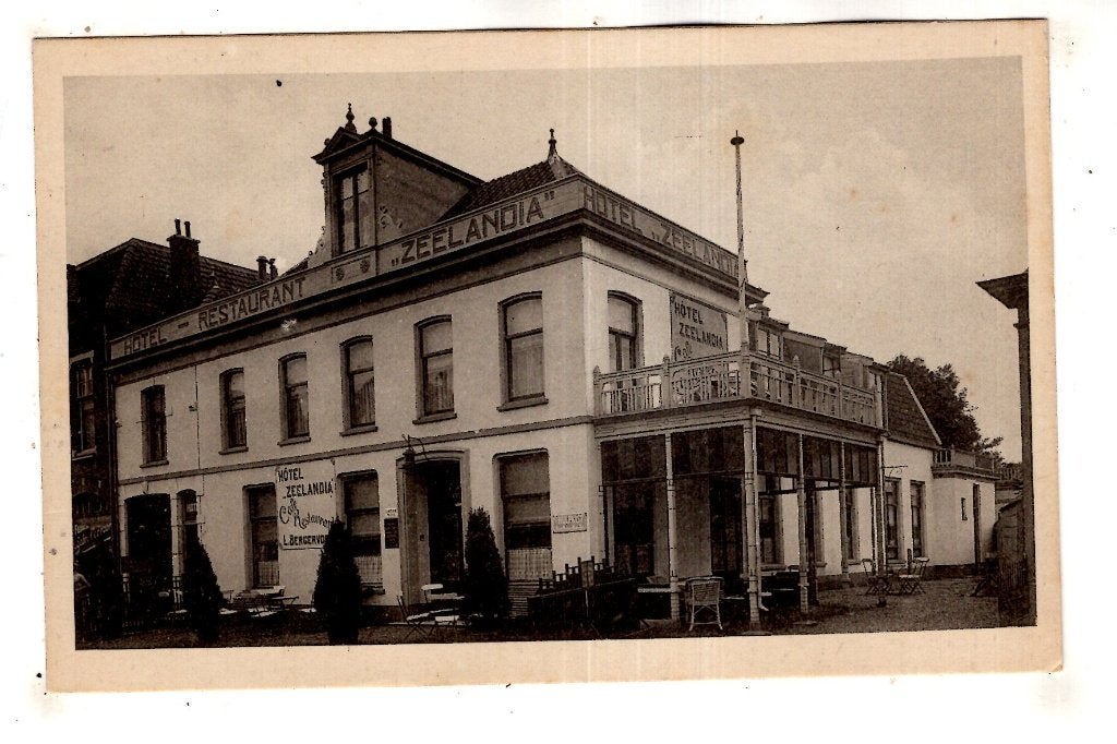 Apeldoorn  Restaurant & Hotel  Zeelandia   Bergervoet, Ophalen of Verzenden, 1920 tot 1940, Ongelopen, Gelderland