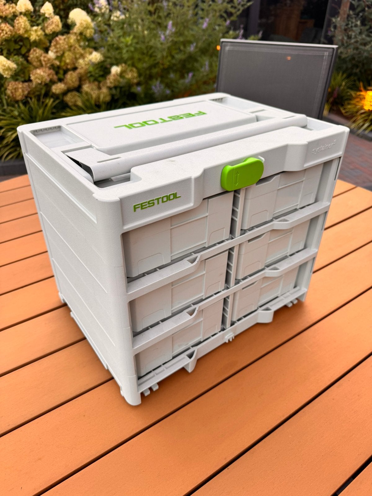 Festool Systainer³ SYS3-SORT/6 (2x) + 6x SYS-MINI 1 TL, Doe-het-zelf en Verbouw, Gereedschapskisten, Ophalen, Zo goed als nieuw
