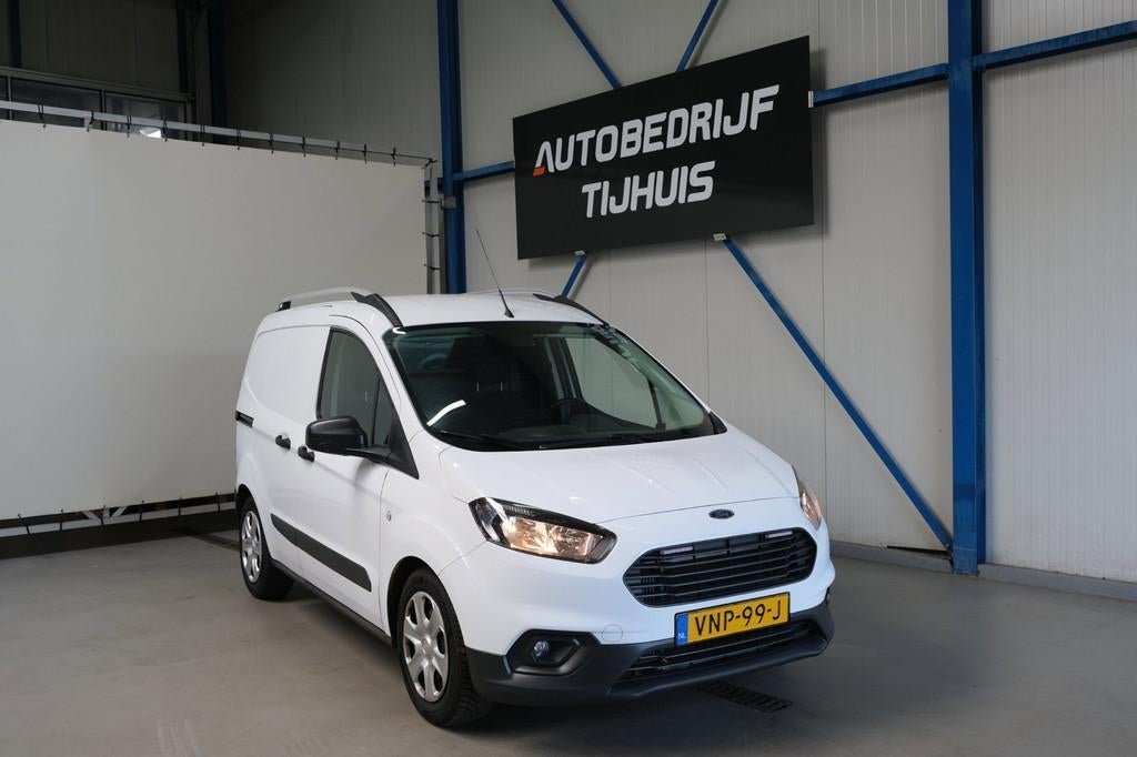 Ford Transit Courier 1.0 Benzine > MOTOR DEFECT <, Auto diversen, Schadeauto's, Overige carrosserieën, Wit, Handgeschakeld, Ford