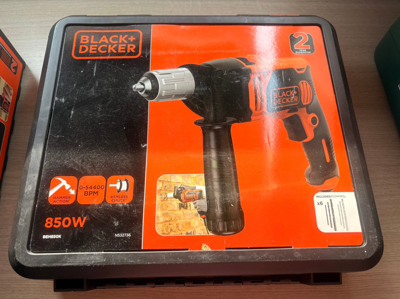 Bosch klopboor machine  Type: 0-54400 met boren, Ophalen, Zo goed als nieuw, Boormachine
