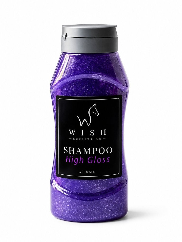 Wish equestrian shampoo High Gloss 500ML, Dieren en Toebehoren, Overige merken, Ophalen of Verzenden, Zo goed als nieuw, Overige typen