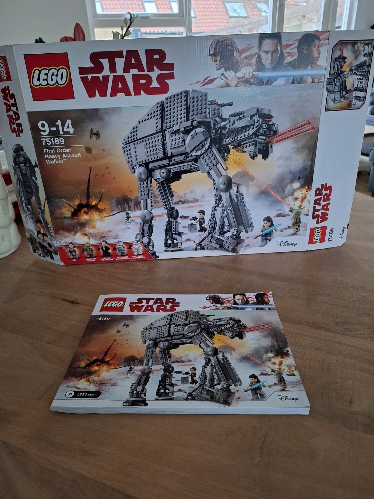 LEGO Star Wars 75189 First Order Heavy Assault Walker, Star Wars, Lego, Ophalen of Verzenden, Zo goed als nieuw