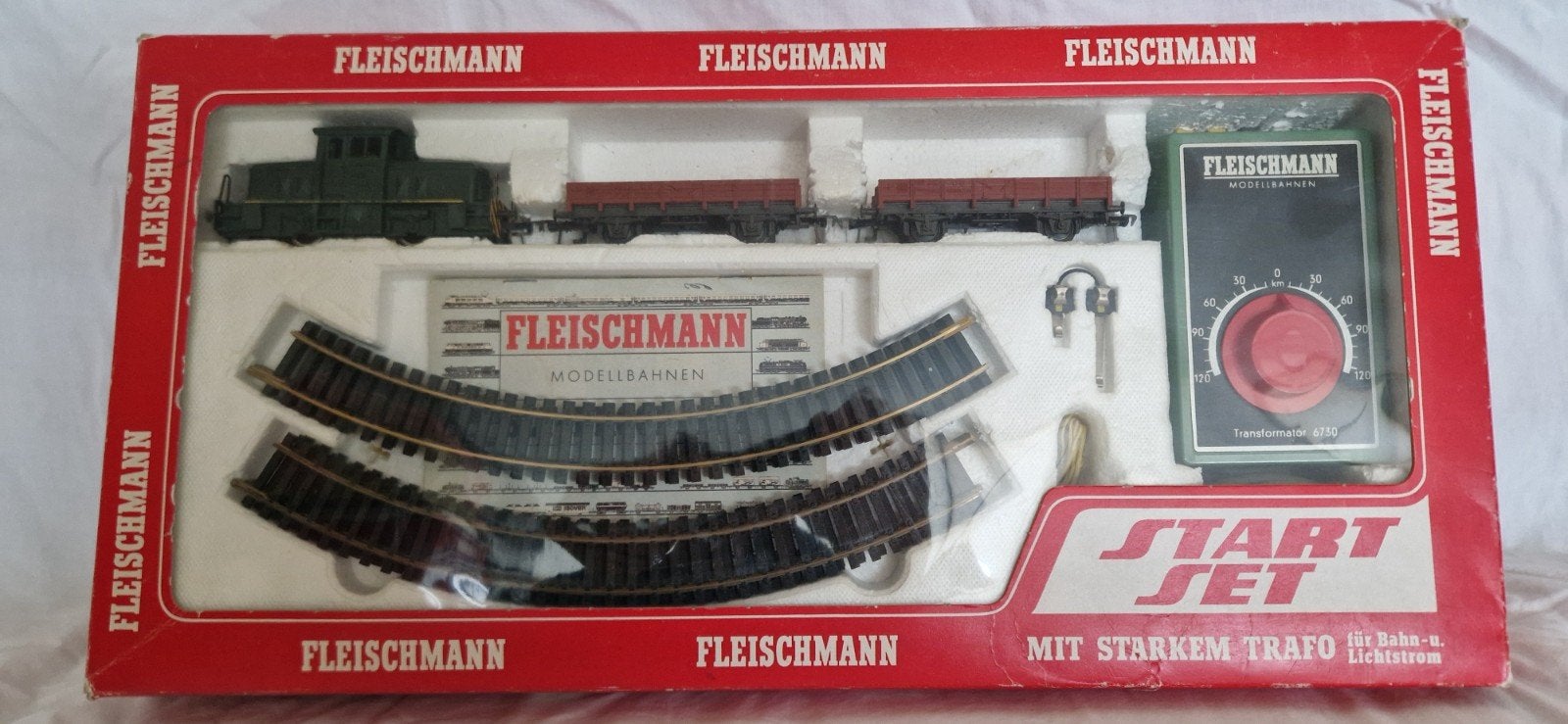 fleischmann set 6320 & Rails, Ophalen of Verzenden, Gelijkstroom, Fleischmann