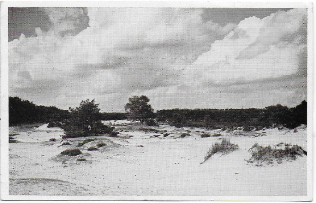 Ginkelduin Stuifduinen Oude Gelopen Ansichtkaart (B1116 ), Verzamelen, Ansichtkaarten | Nederland, Ophalen of Verzenden, 1920 tot 1940