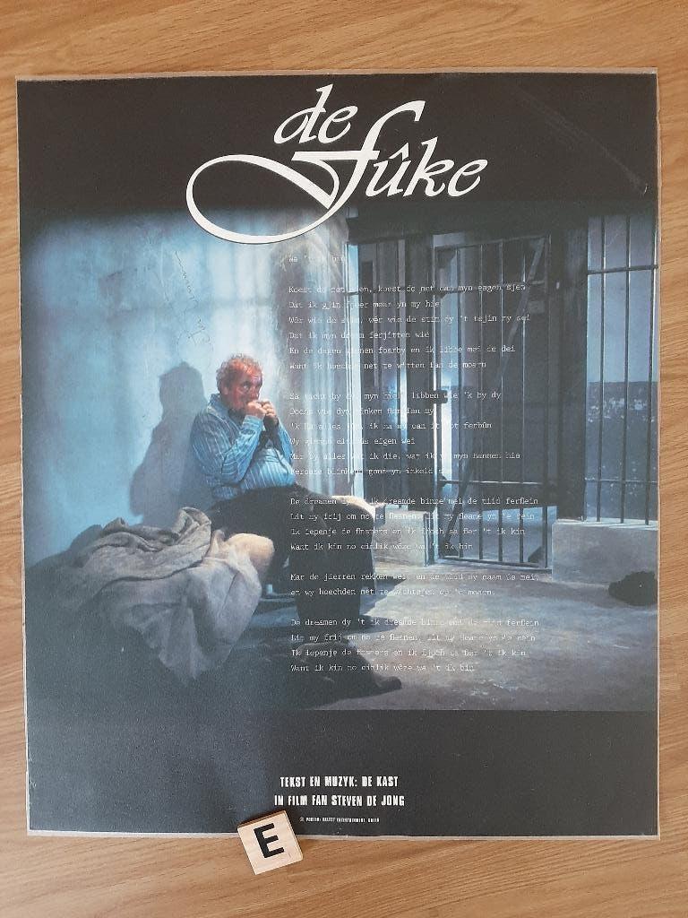 Filmposter de Füke  Friesland   De Kast, Ophalen of Verzenden, Zo goed als nieuw, Film, Poster