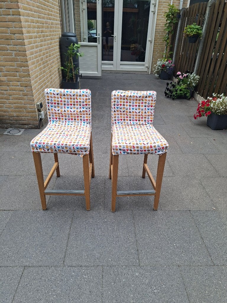 barkrukken, Ophalen, Met voetsteun, 60 tot 90 cm, Zo goed als nieuw