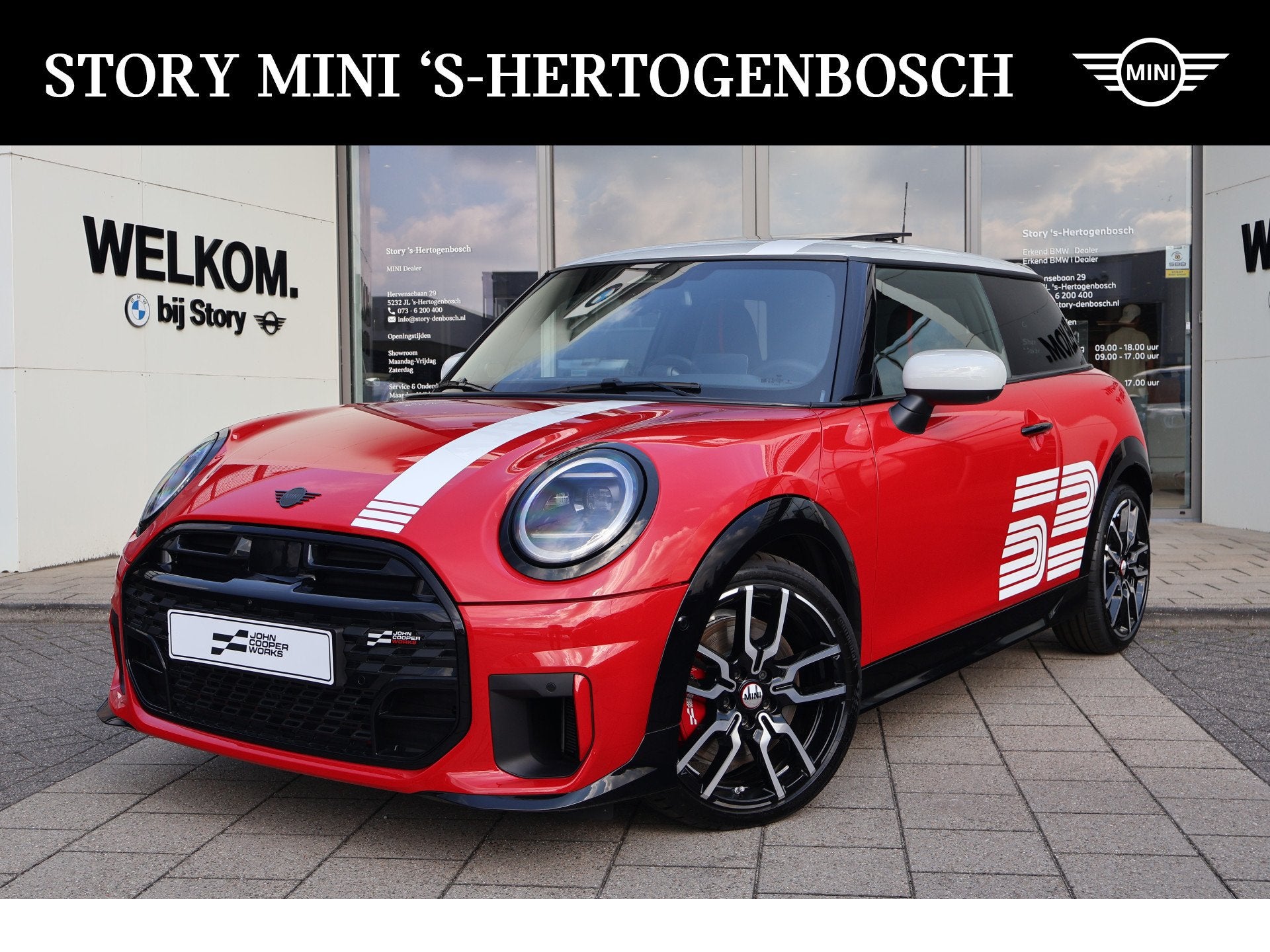 MINI Hatchback JCW / Panoramadak / JCW Sport stoel / Comfort