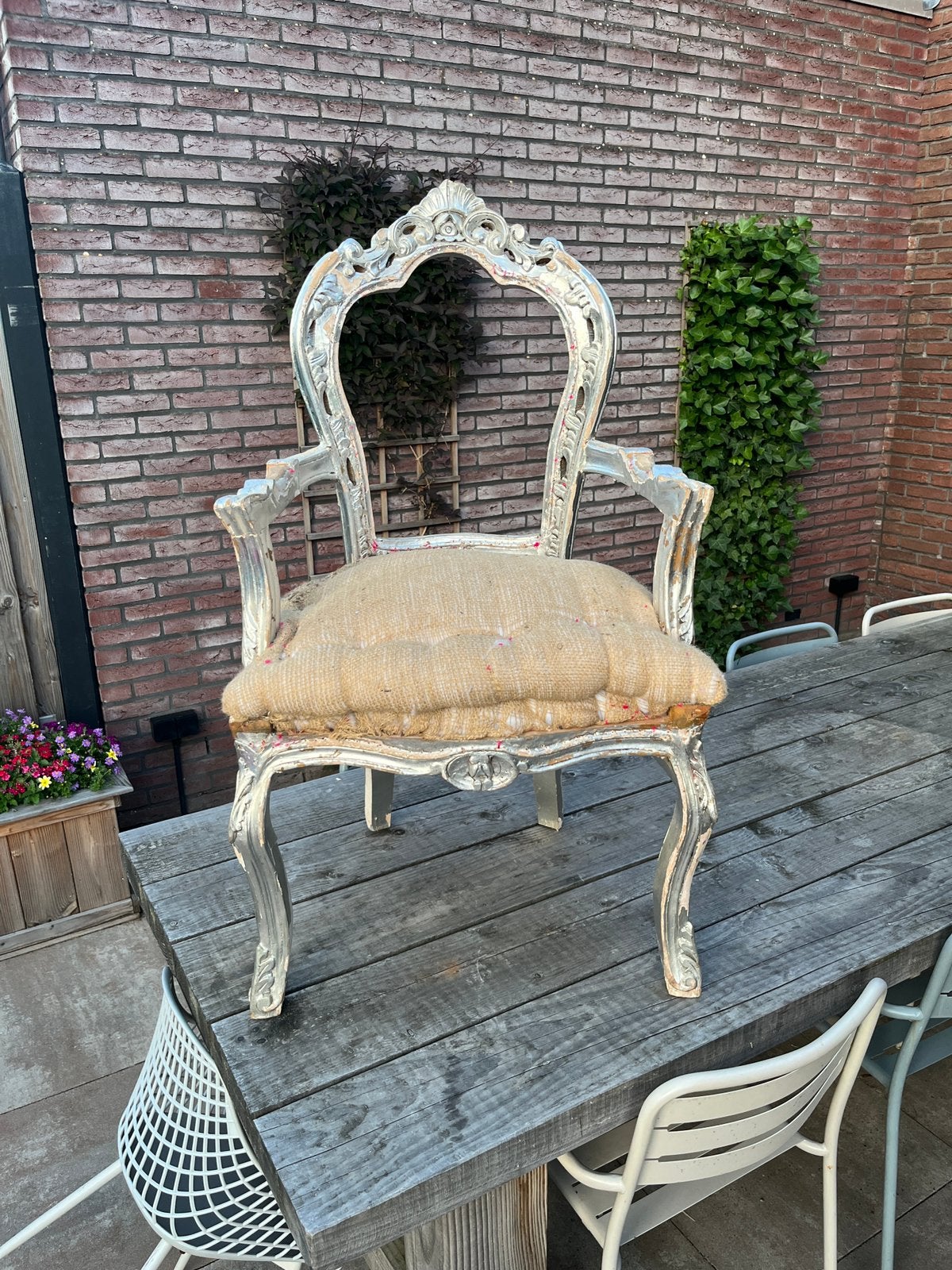 Barok stoel opknapper, Antiek en Kunst, Antiek | Meubels | Stoelen en Banken, Ophalen