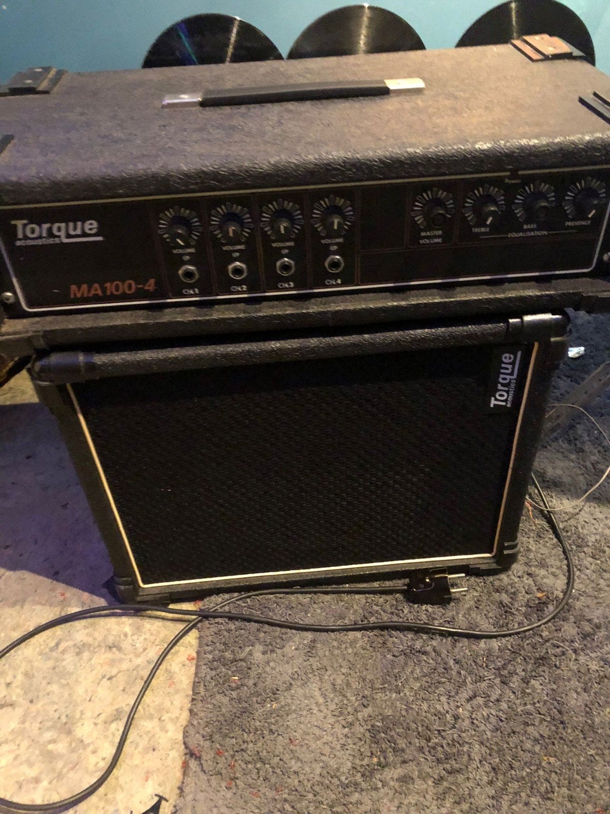 Torque acoustic ma100-4, Muziek en Instrumenten, Versterkers | Bas en Gitaar, Ophalen, Gebruikt