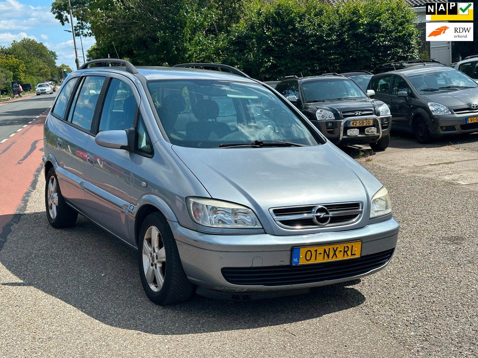 Opel Zafira 1.8-16V Maxx 7Persoons/Airco/Nap, Auto's, 125 pk, Gebruikt, 4 cilinders, Origineel Nederlands
