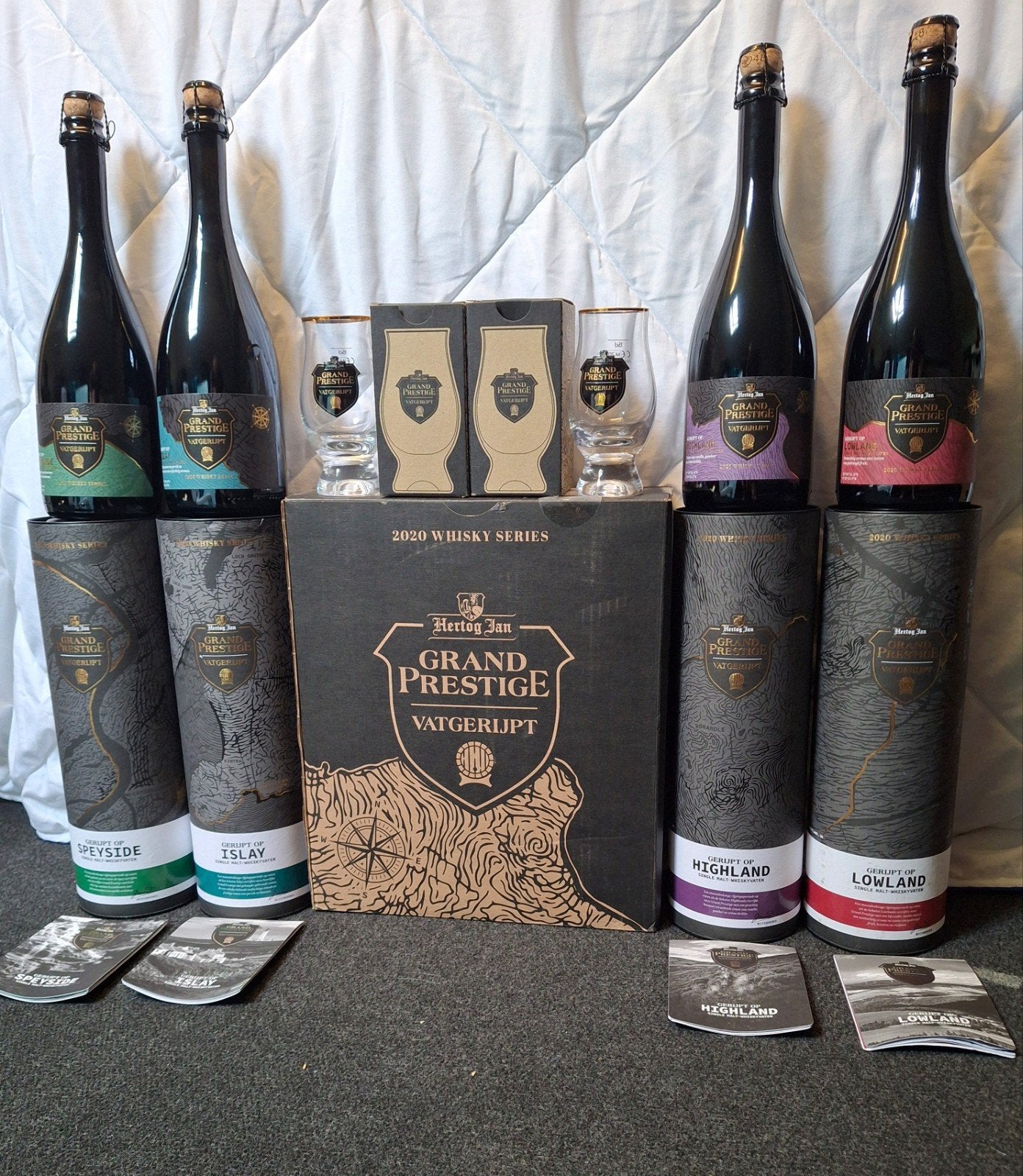 Hertog Jan Grand Prestige Vatgerijpt 2020 Whisky Editie, Ophalen of Verzenden, Nieuw, Flesje(s), Hertog Jan