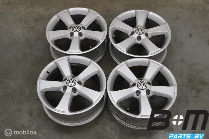ORIGINEEL! 17 inch velgen VW Passat CC / Scirocco 1K8071497, Auto-onderdelen, Gebruikt, Velg(en), 17 inch