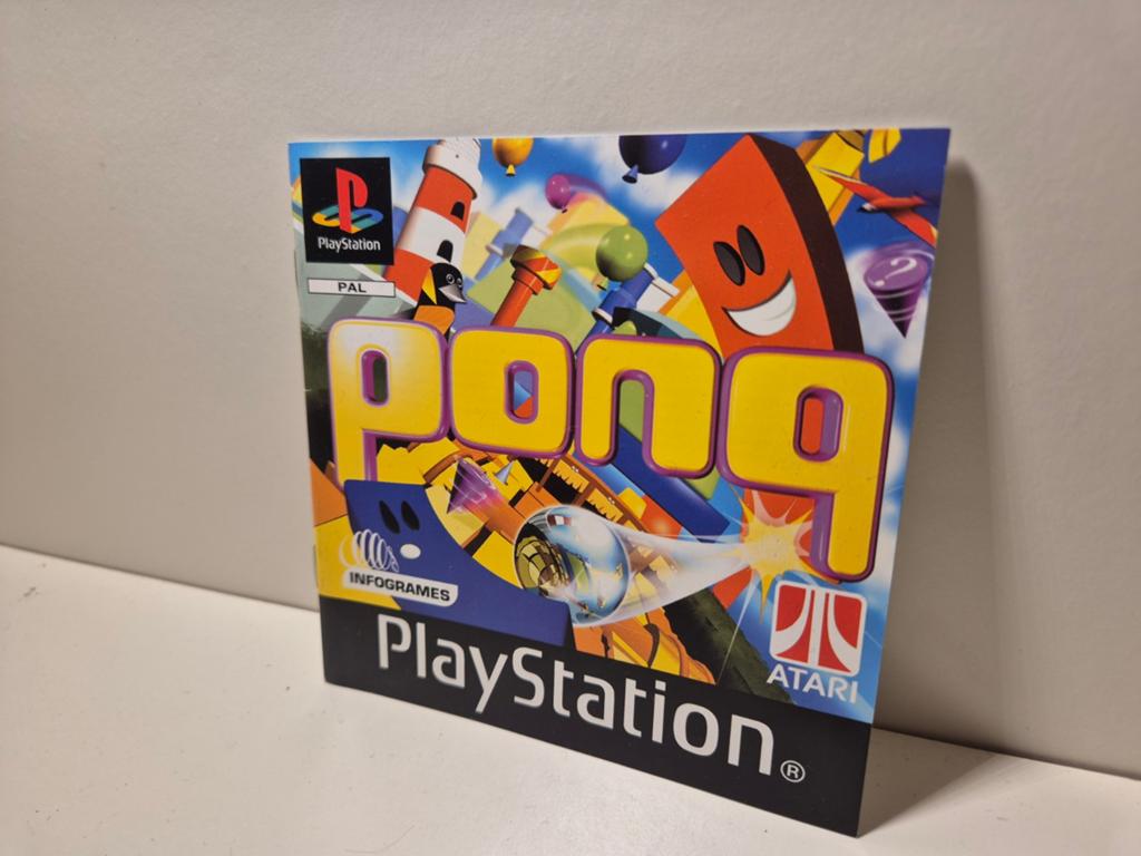 Boekje van Pong ps1, Avontuur en Actie, 1 speler, Ophalen of Verzenden, Zo goed als nieuw