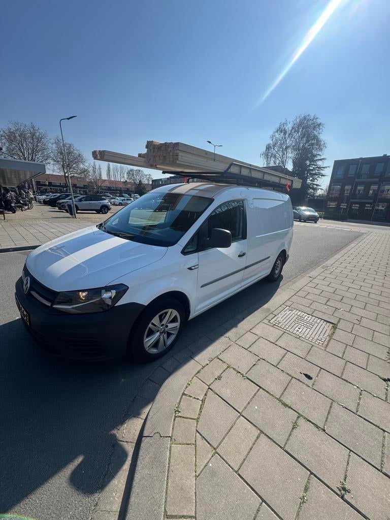 Volkswagen Caddy Maxi 2.0 TDI met BMT L2h1 102pk DSG 2019, Volkswagen, Wit, 102 pk, Bedrijf